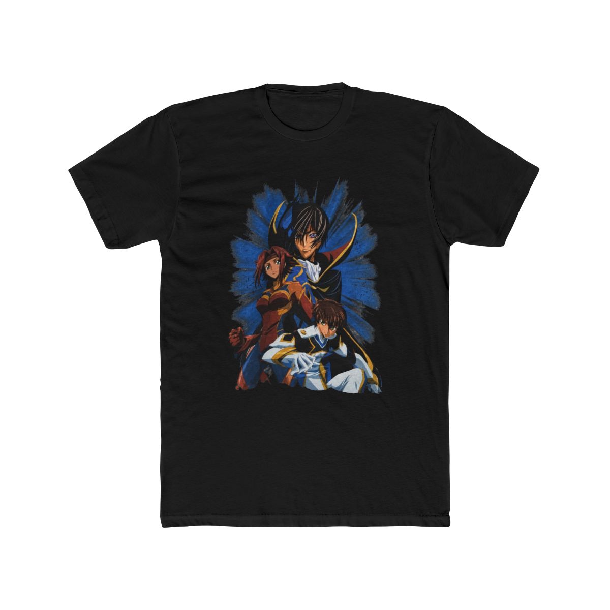 Port & Company Code Geass Anime Black T Shirt L Size F/S FEDEX - alternate angle 3, merchandise